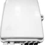 FDBDCSX024 Opterna Indoor Wallmount fiber Distribution Box 24 Port ST D-Cut   Unloaded with splice cassette on both side